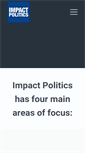 Mobile Screenshot of impactpolitics.com